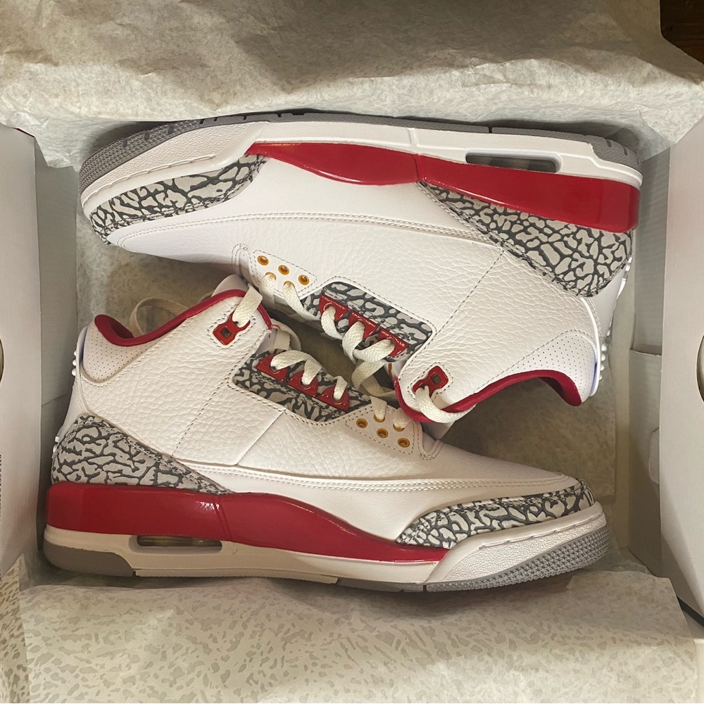 Jordan 3 cardinal red